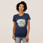 Persische Katze mit Jade Eyes T-Shirt (Vorne ganz)
