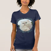 Persische Katze mit Jade Eyes T-Shirt (Vorderseite)