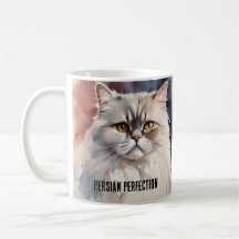 Persische Katze-Tasse