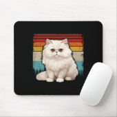 Persische Katze Vintag erschüttert Retro-Stil Cool Mousepad (Mit Mouse)