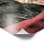 Persische Katzen - Blau und Creme Fotodruck (Ecke)