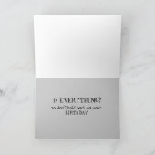 Persische Katzen-Einstellung Geburtstagskarte Karte (Innenseite)