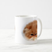 Persische Katzen-Gesicht Kaffeetasse (VorderseiteRechts)
