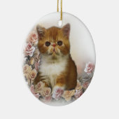 Persische Katzen-Ornamente Keramikornament (Rechts)