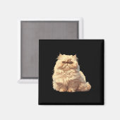 Persische Katzen Persische Katze Magnet (Vorderseite/Rückseite)