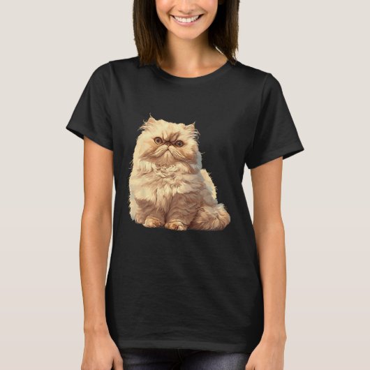 Persische Katzen Persische Katze T-Shirt (Vorderseite)