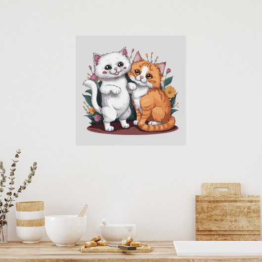 Persische Katzen Poster (Küche)