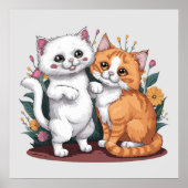 Persische Katzen Poster (Vorne)