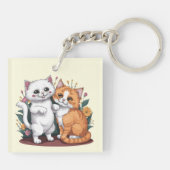 Persische Katzen Schlüsselanhänger (Rückseite)