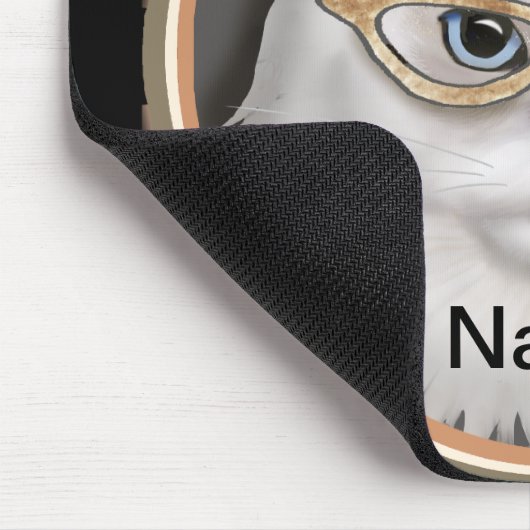 Persische Katzenschwester Mousepad (Ecke)