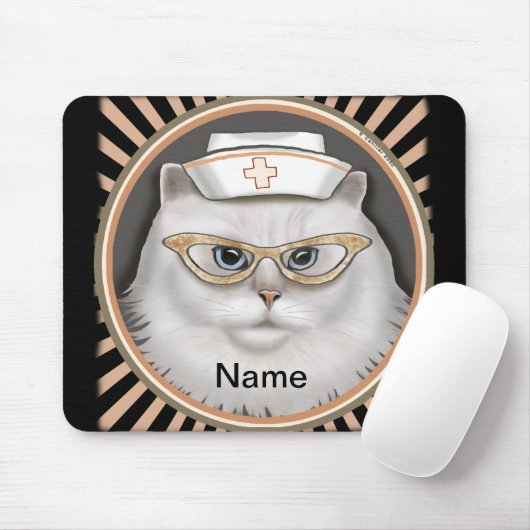 Persische Katzenschwester Mousepad (Mit Mouse)