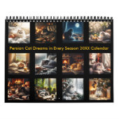 Persische Katzenträume in jeder Jahreszeit 20XX Kalender (Titelbild)