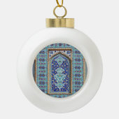Persische Keramik Kugel-Ornament (Vorderseite)