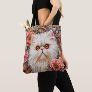 Persische Kitten Blume, floral Delight Perserkatze Tasche