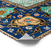 Persische Kunst der Antike Poster (Ecke)