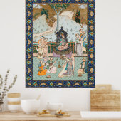 Persische Kunst der Antike Poster (Küche)