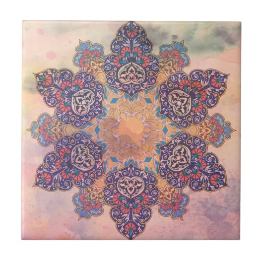 Persische Kunst Fliese (Vorderseite)