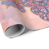 Persische Kunst Geschenkpapier (Rolleneckpunkt)