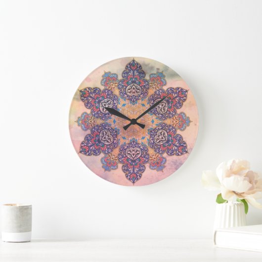 Persische Kunst Große Wanduhr (Zuhause)