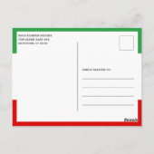 Persische Löwen und Sonnenflagge Krone Pahlavi Mon Postkarte (Rückseite)