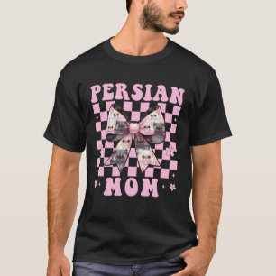 Persische Mama Mutter Perserkatze Muttertag Rosa C T-Shirt