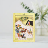 Persische Miniatur: Meine Gastfreundschaft ist nic Postkarte (Stehend Vorderseite)