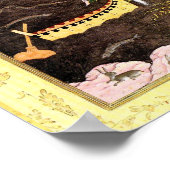 Persische Miniatur: Salaman & Absal Poster (Ecke)