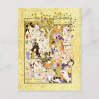 Persische Miniatur: Unzulängliches Geschenk der De