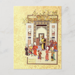 Persische Miniatur: Yusufs Unschuldigkeit Postkarte