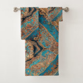 Persische moderne, schöne Sammlung alter Muster Badhandtuch Set (Insitu)