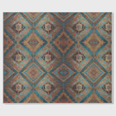 Persische moderne, schöne Sammlung alter Muster Geschenkpapier (Flach)