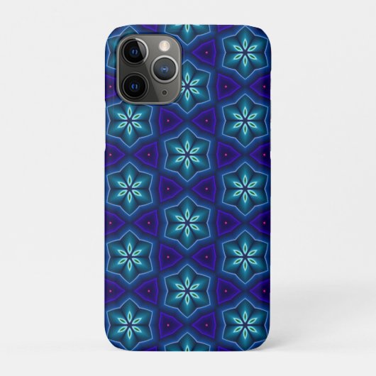 Persische Mosaikfliese mit 3D-Blume-Muster Case-Mate iPhone Hülle (Rückseite)