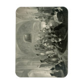 Persische Moschee in Jerewan, Armenien, eine Nacht Magnet (Vertikal)