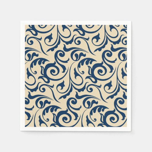 Persische Motive Inspiration 2 Serviette (Vorderseite)