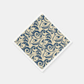 Persische Motive Inspiration 2 Serviette (Ecke)