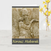 Persische Neujahrskarte Karte (Gelbe Blume)