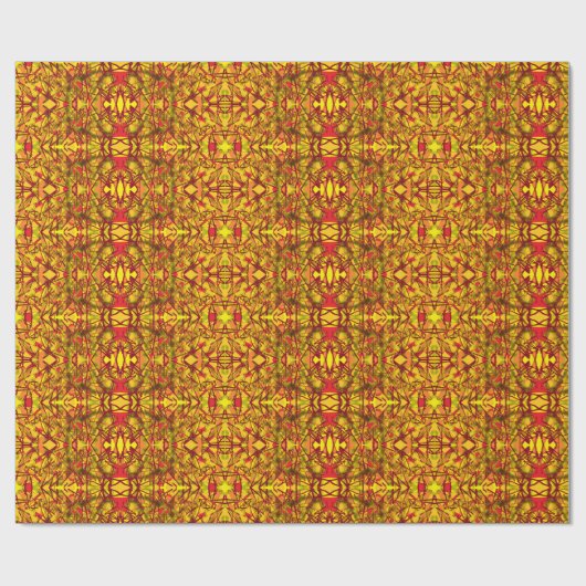 Persische oder mittelöstliche abstrakte Kunst Geschenkpapier (Flach)