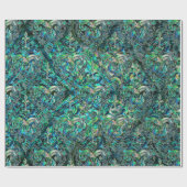 Persische orientalische Musterohrschnecke und Geschenkpapier (Flach)