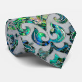 Persische orientalische Musterohrschnecke und Krawatte (Gerollt)