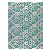 Persische orientalische Musterohrschnecke und Tischdecke (Vorderseite)