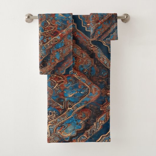 Persische Populäre schöne Sammlung alter Muster Badhandtuch Set (Insitu)