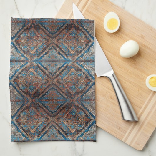 Persische Populäre schöne Sammlung alter Muster Geschirrtuch (Viertel Falte)