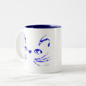 Persische Rettungs-Tasse Zweifarbige Tasse (Vorderseite Links)