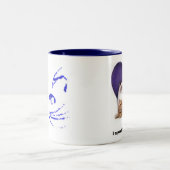Persische Rettungs-Tasse Zweifarbige Tasse (Mittel)