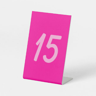 Persische Rose tief rosa Sockelschild