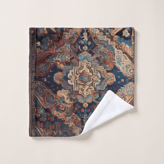 Persische schöne alte Muster Moderne Sammlung Badhandtuch Set (Waschlappen)