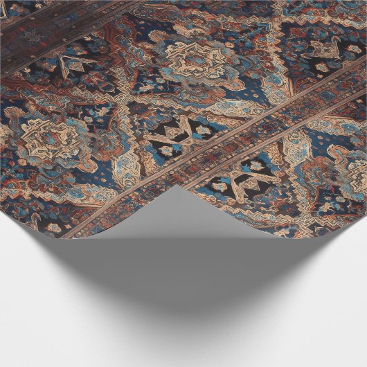 Persische schöne alte Muster Moderne Sammlung Geschenkpapier (Ecke)