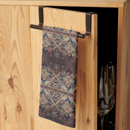 Persische schöne alte Muster Moderne Sammlung Geschirrtuch (Drittel gefaltet)