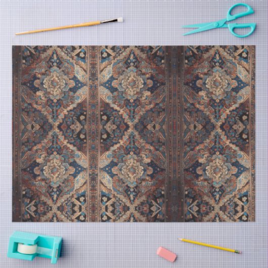 Persische schöne alte Muster Moderne Sammlung Seidenpapier (Basteln)