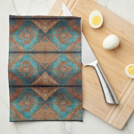 Persische schöne alte Muster Populäre Sammlung Geschirrtuch (Viertel Falte)